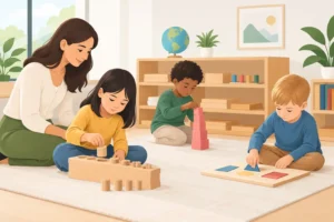 What a Montessori Kindergarten Readiness Program Builds